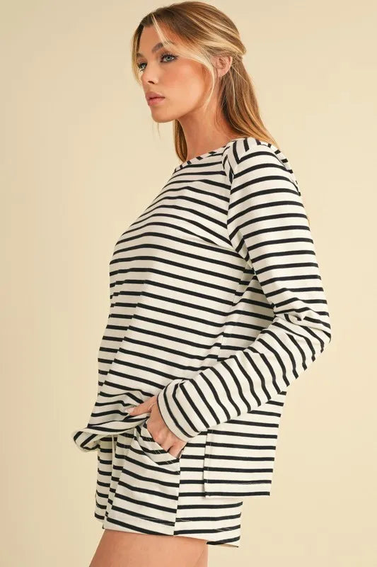 Stylish Striped Summer Shorts