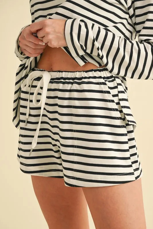 Stylish Striped Summer Shorts