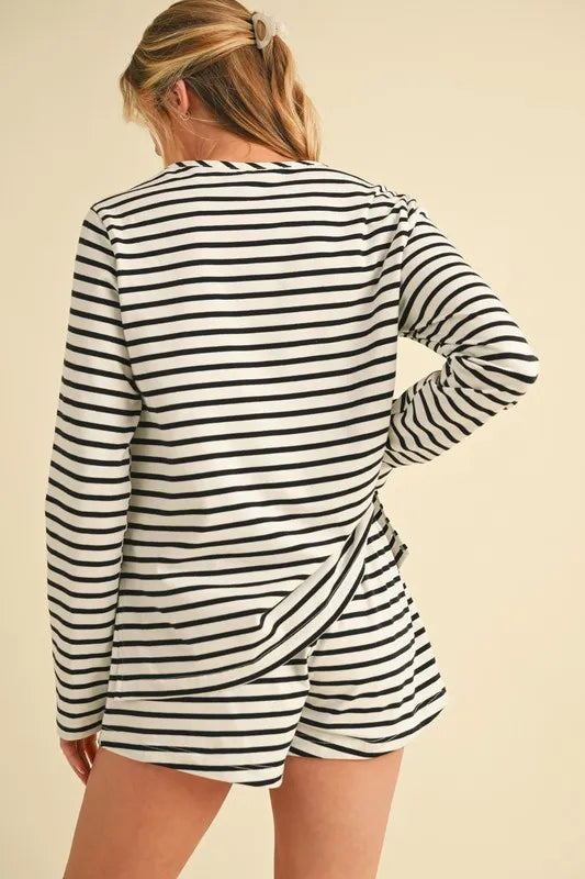 Stylish Striped Summer Shorts