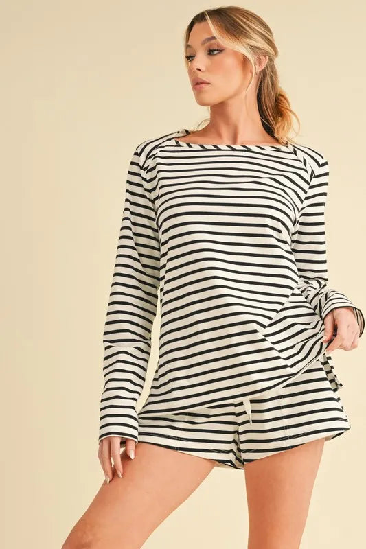 Stylish Striped Summer Shorts