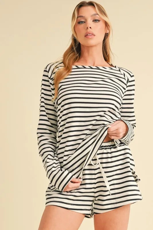 Stylish Striped Summer Shorts